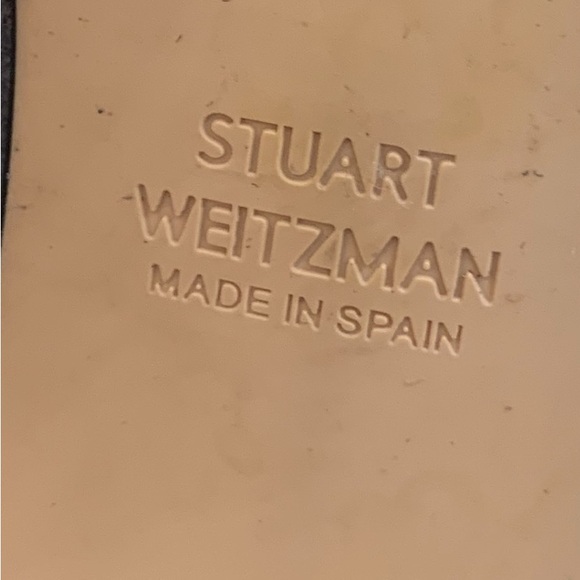 Stuart Weitzman Blue/Dark Gray Suede Ankle Boots - Picture 8 of 16